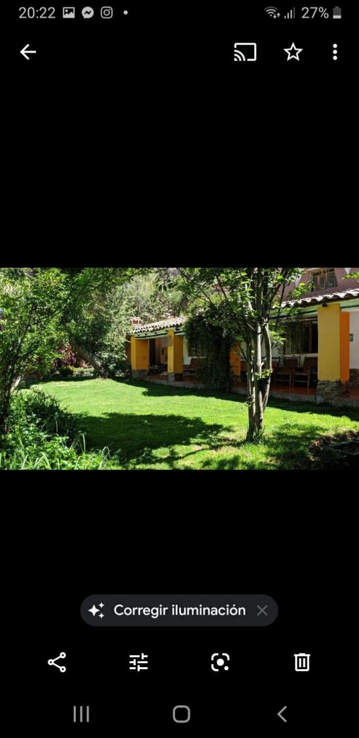 Ecolodge Ccatan Урубамба Екстериор снимка